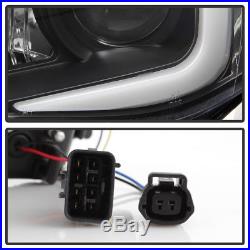 2008-2014 Subaru Impreza WRX HID/Xenon Model LED Light Tube Projector Headlights