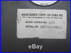 2008 Maintainer Model 10,000 Crane, Service Parts