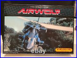 2009 Aoshima Airwolf Helicopter 148 Plastic Model Kit With Etching Parts #44957