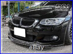2011+ BMW E92 E93 AK Style Carbon Fiber Front Bumper Add On Lip M Sports 328i