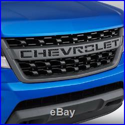 2015-2019 Colorado Grille Black Chevrolet Script (WILL NOT FIT ZR2 Models)