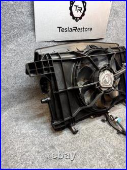 2017-2023 Tesla Model 3 Radiator Cooling Fan Shroud & Shutter Oem, 1103545-00-b