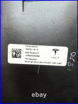 2017-2023 Tesla Model 3 Radiator Cooling Fan Shroud & Shutter Oem, 1103545-00-b