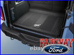 21 thru 22 Bronco Ford Black Cargo Area Liner Tray Mat 4-DOOR MODEL ONLY