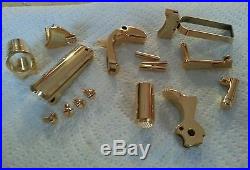 24k Gold Plated 1911.45 ACP Government Model Parts Package