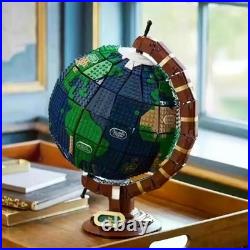 2585pcs Globe Model High Difficulty Adult Technology Parts Moc Building Block