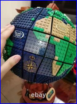 2585pcs Globe Model High Difficulty Adult Technology Parts Moc Building Block