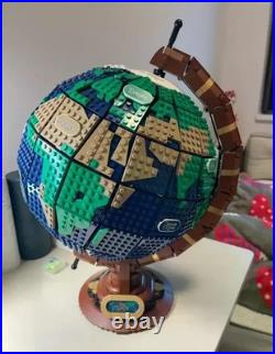 2585pcs Globe Model High Difficulty Adult Technology Parts Moc Building Block