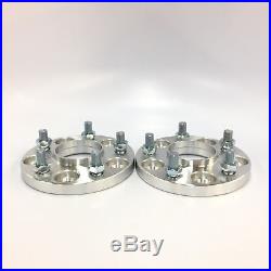 (2) HUBCENTRIC 5X100 TO 5X114.3 WHEEL SPACERS ADAPTERS 12X1.25 56.1mm CB 15MM