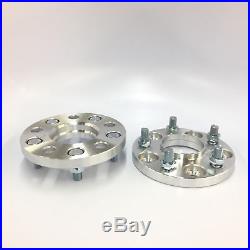 (2) HUBCENTRIC 5X100 TO 5X114.3 WHEEL SPACERS ADAPTERS 12X1.25 56.1mm CB 15MM