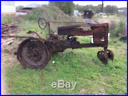 (2) John Deere Model H Tractors antique parts Yard Art
