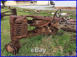 (2) John Deere Model H Tractors antique parts Yard Art