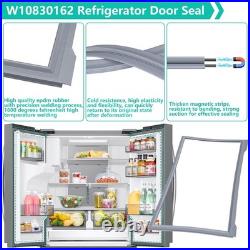 2 Pack Refrigerator Door Gasket Seal Replacement, Fits 39.7x16.9 Models