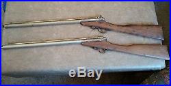 2 Vintage Benjamin Model F Air Rifles. Great For Parts. BB and Pellets