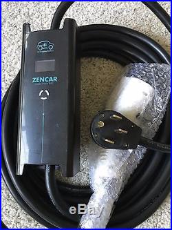 32 Amp Level 2 EV EVSE Electric Car Charger 14-50 Zencar 6.6 & 7.7 Kwh FAST