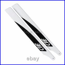 360mm Carbon Fiber Main Blades White for 450 Class RC Helicopter 3D Model Parts