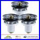 3 Pack Spindle Assembly with Pulley for Raptor SD 54 Models Replacement Parts