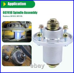 3 Pack Spindle Assembly with Pulley for Raptor SD 54 Models Replacement Parts