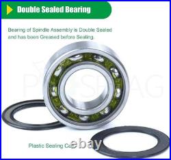3 Pack Spindle Assembly with Pulley for Raptor SD 54 Models Replacement Parts