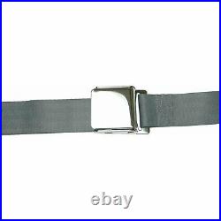 3 Point Retractable Airplane Buckle Charcoal Seat Belt (1 Belt) rv parts bbc