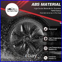 4PCS FORAUTOMOD 19 Inch Wheel Cover HubCaps Parts for Tesla Model Y 2021-2024 A