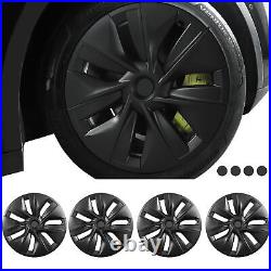 4PCS FORAUTOMOD 19 Inch Wheel Cover HubCaps Parts for Tesla Model Y 2021-2024 A