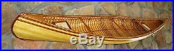 54 Canoe model kit. Easy to build, quality wood strips & parts