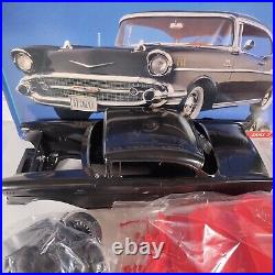 57 Chevy Coupe Monogram 112 Model Kit 2800 Sealed Parts Bags Bad Decals