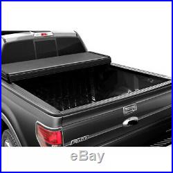 5.5ft Lock Hard Solid Tri-Fold Tonneau Cover Fit 04-18 Ford F-150 F150 Truck Bed