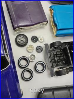6 Piece Lot Of Lindberg Hopperz & Others Impala, Oldsmobile FOR PARTS OR REPAIR