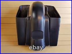 6extended Saddlebag No Cut Out/rear Fender For All Hd Touring Models 2014-up