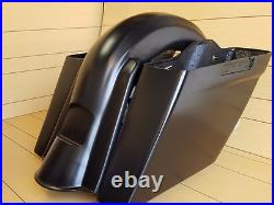 6extended Saddlebag No Cut Out/rear Fender For All Hd Touring Models 2014-up
