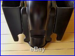 6stretch Bags And Rear Fender For Harley Davidson Touring Models 2014-up