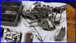 8 Duo Fast Model 755 Staplers and extra parts for repair and maintenance