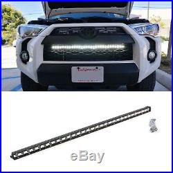 90W 32 LED Light Bar with Lower Bumper Mounting Brackets For 14-up Toyota 4Runner