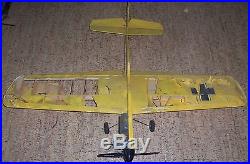 9 Vintage Control Line Model Airplanes with extra Engines & Parts