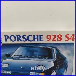 AIRFIX Vtg Porsche 928 S4 124 Model OPEN BOX Parts Sealed Blue Series 6 NOS