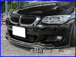 AK Look Carbon Fiber Add-On Front Bumper M-Package Lip for BMW 2011+ E92 E93 LCI