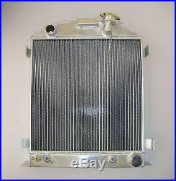ALL ALUMINUM RADIATOR FORD-Model 1935-1936 CHEVY-V8-Engine 3 ROW Stock Height