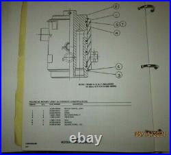 ALTEC Aerial Device Model AN Parts and Maintenance Manual Factory Original OEM