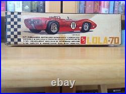 AMT 124 Lola-70 Model Car Kit No. 4021-150, Opened Box, Complete