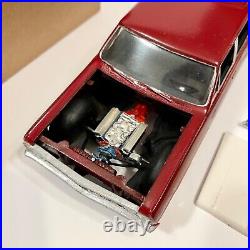AMT 125 1964 Chevelle Station Wagon Advanced Custom Kit -BUILT, MISSING PARTS