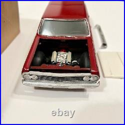 AMT 125 1964 Chevelle Station Wagon Advanced Custom Kit -BUILT, MISSING PARTS