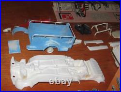 AMT 1962 Buick Special Wagon & Trailer Built Builder Project Parts Lot & 61 Box