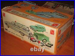 AMT 1962 Buick Special Wagon & Trailer Built Builder Project Parts Lot & 61 Box