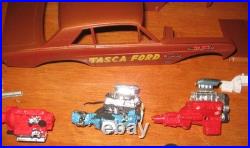 AMT 1968 1969 Ford Falcon Large Junkyard Parts Lot Incomplete Rough 3 Bodies +