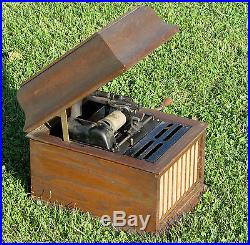 Antique Oak Edison Model 30 Amberola Cylinder Phonograph Player Parts Repair