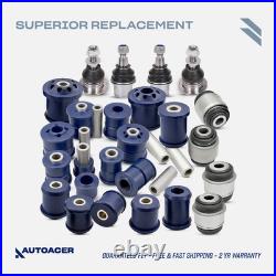 AUTOACER 24p Front Rear Control Arm PU Bushings Ball Joints For LR3 LR4 RR Sport AUTOACER 24p Front Rear Control Arm PU Bushings Ball Joints For LR3 LR4 RR Sport
