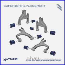 AUTOACER 24p Front Rear Control Arm PU Bushings Ball Joints For LR3 LR4 RR Sport