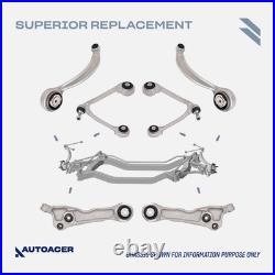 AUTOACER -24p Front & Rear Control Arms, Tie Rods Links & Bushings For Jaguar XK